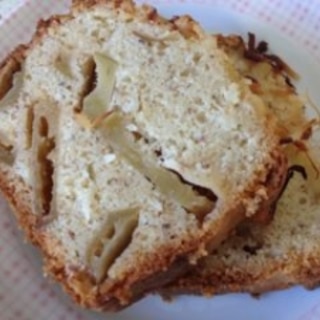 ココナッツ&リンゴのソテーのパウンドケーキ